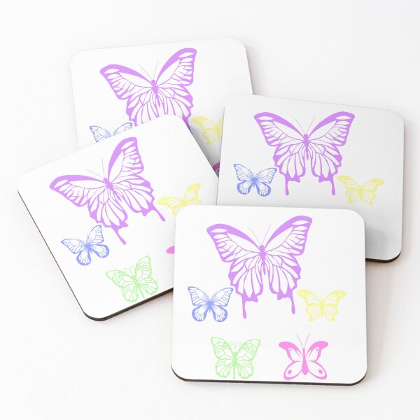 Item preview, Five Pastel Butterflies designed and sold by LadyLynnsCrafts.