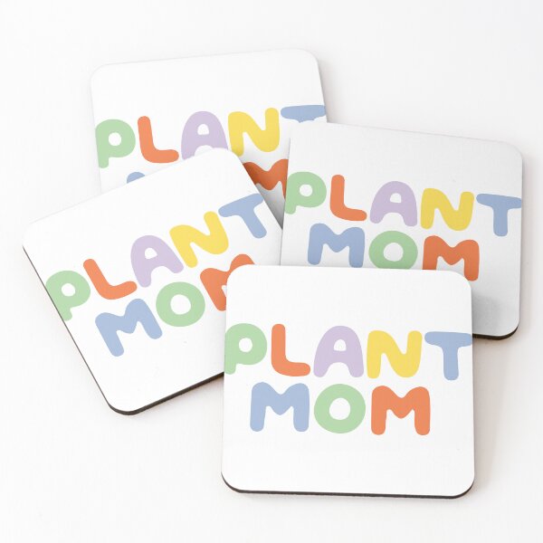 Item preview, Plant Mom Colorful Bubble Letters designed and sold by elmma design.