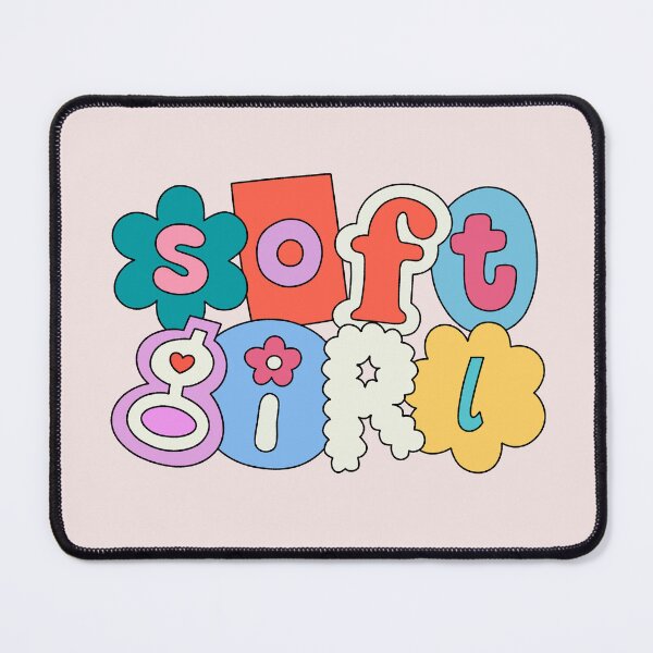 Item preview, "Soft Girl" in Ransom Note Style designed and sold by PersonalSpacePH.