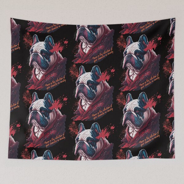 Item preview, Bulldog Ninja: Brave Defender designed and sold by Omarupattern51.