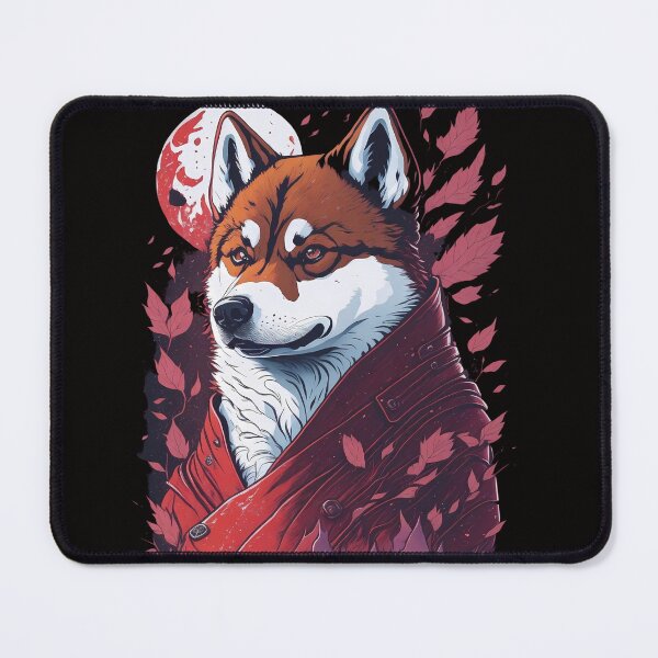 Item preview, Mystery Night with Shiba Inu Ninja designed and sold by Omarupattern51.