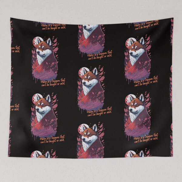 Item preview, Mystery Night with Shiba Inu Ninja designed and sold by Omarupattern51.
