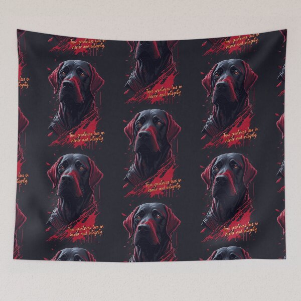 Item preview, Night Retriever: Canine Ninja designed and sold by Omarupattern51.