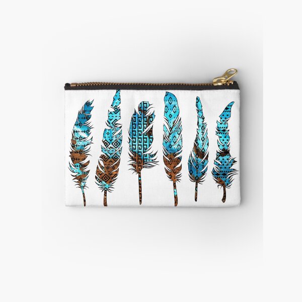 Item preview, Birds of a Feather: Aztec Aqua & Bronze designed and sold by Bethany Christensen.