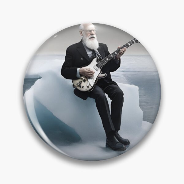 Item preview, Freud Playing Guitar on Iceberg designed and sold by theprof2021.