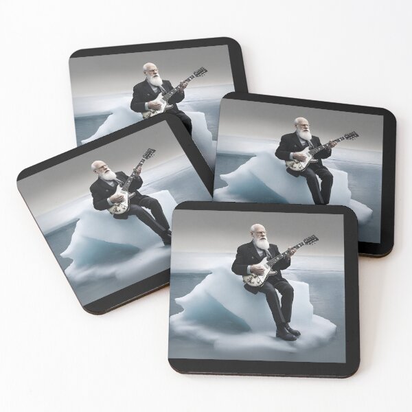 Item preview, Freud Playing Guitar on Iceberg designed and sold by theprof2021.