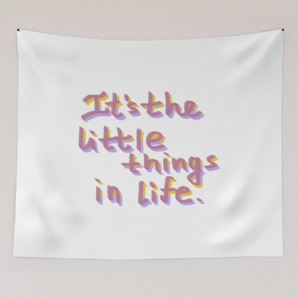 Item preview, its the little things in life designed and sold by pinkyfish1010.
