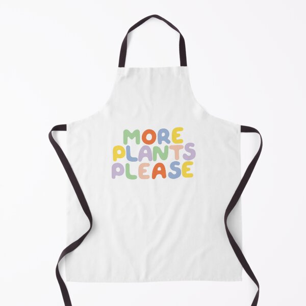 Item preview, More Plants Please Colorful Bubble Text designed and sold by elmma design.