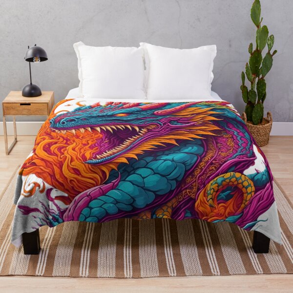 Item preview, "Vibrant Vector Art: The Serpentine Splendor of Naga in Vivid Colors" designed and sold by Best-Art-32.