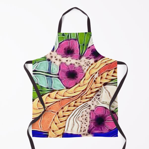 Item preview, A basket of wildflowers New arrivals designed and sold by FluidArtByLK.