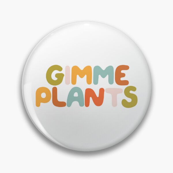 Item preview, Gimme Plants Colorful Bubble Text designed and sold by elmma design.