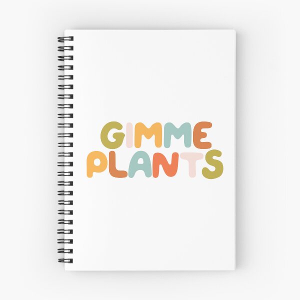 Item preview, Gimme Plants Colorful Bubble Text designed and sold by elmma design.