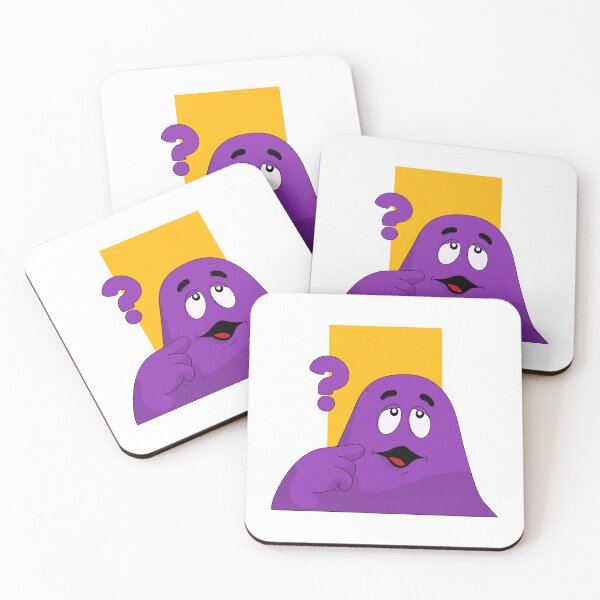 Item preview, Grimace's face art v2 designed and sold by Kalaidax.