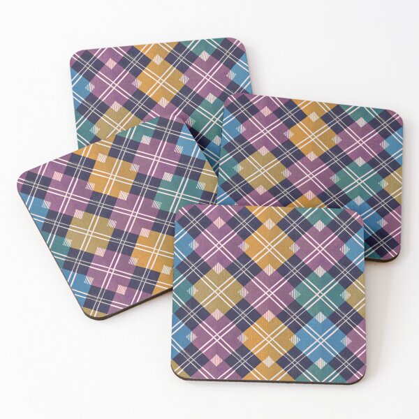 Item preview, Chic and Versatile Colorful Argyle Patterns designed and sold by Tamas Das.