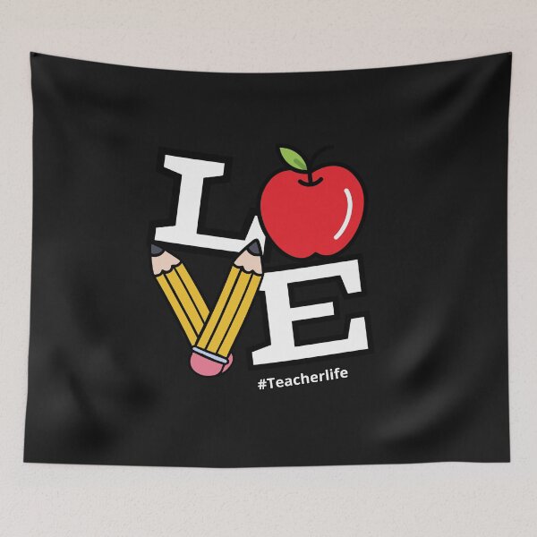Item preview, Love Teacher Life  designed and sold by Eolithic.
