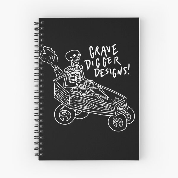 Item preview, Grave digger transparent white designed and sold by Olivia Trainor.