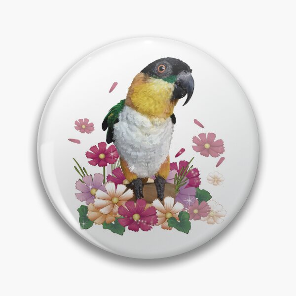 Item preview, The black-headed caique designed and sold by obscurite.