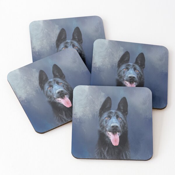 Item preview, Black German Shepherd 03 designed and sold by Elisabeth Lucas.