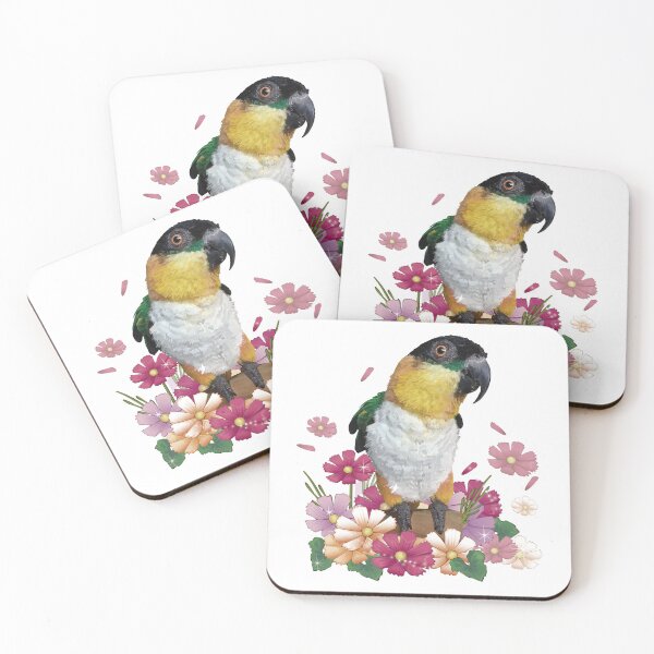 Item preview, The black-headed caique designed and sold by obscurite.