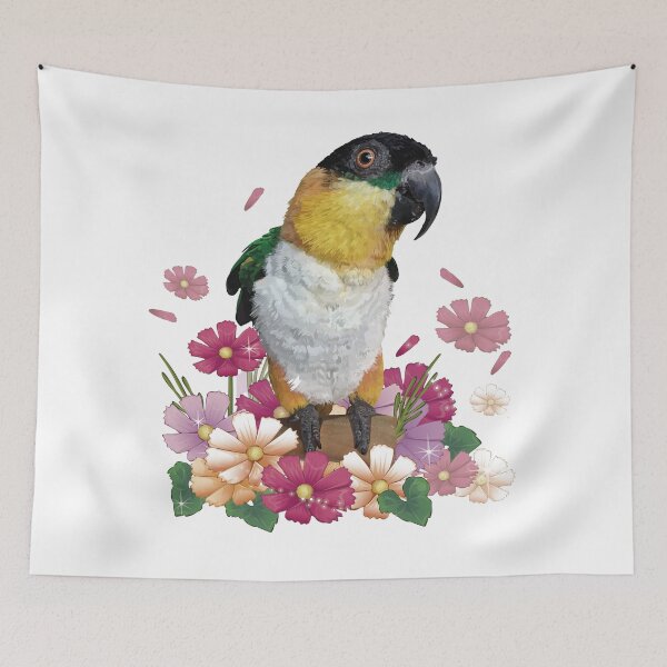 Item preview, The black-headed caique designed and sold by obscurite.