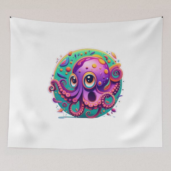 Item preview, Dumbo Octopus: Cute Marine Charm Design designed and sold by DiverseDoodles.