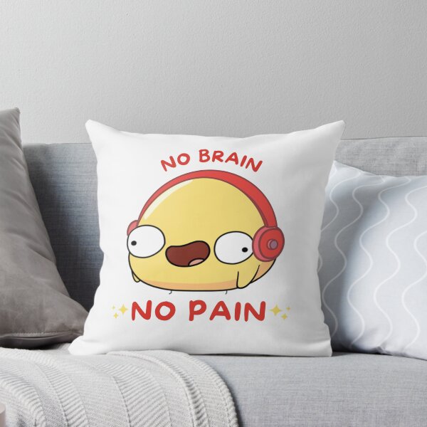 Item preview, No Brain No Pain :) designed and sold by SallymonellaCo.