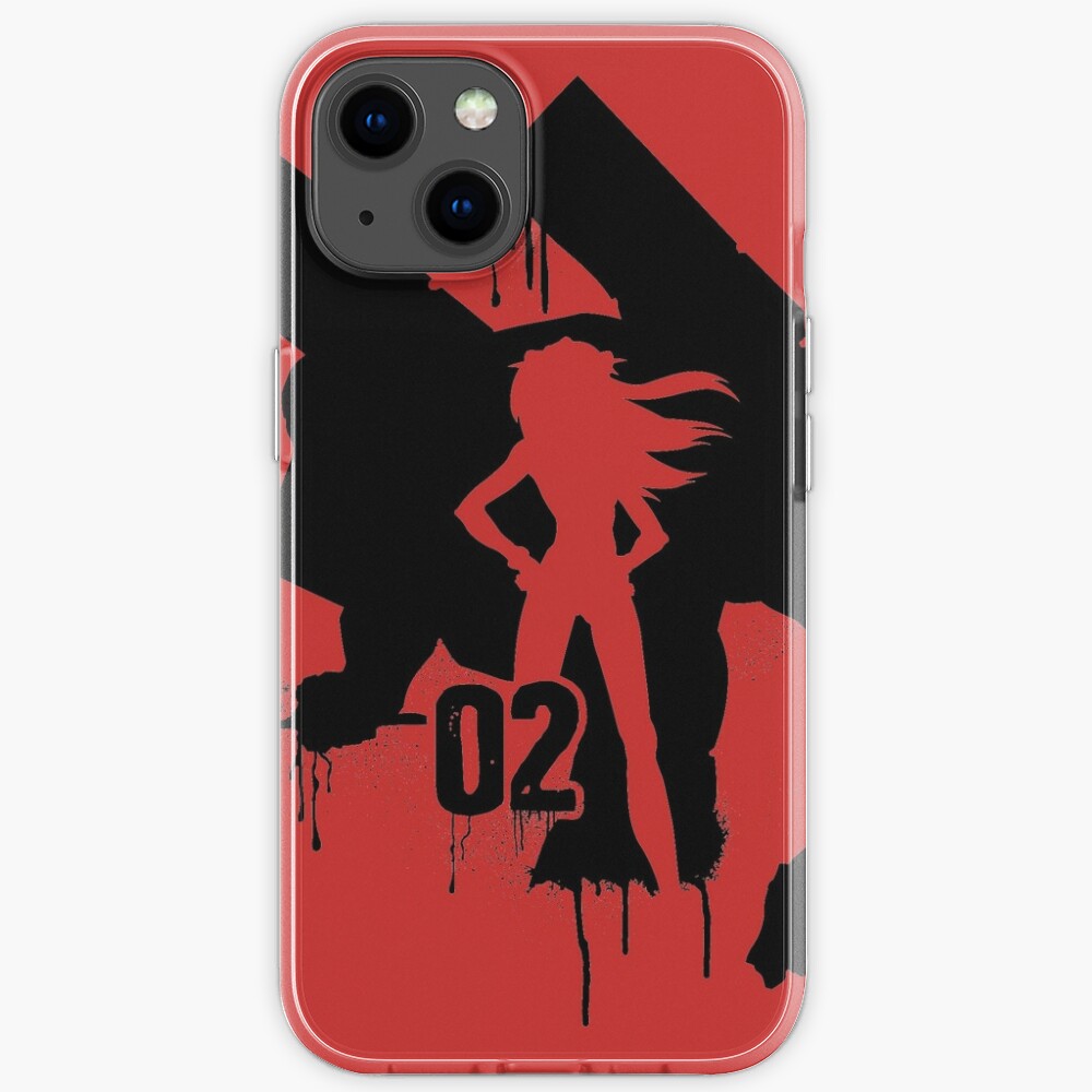 Asuka Eva Unit 02 Iphone Case For Sale By Reymustdie Redbubble