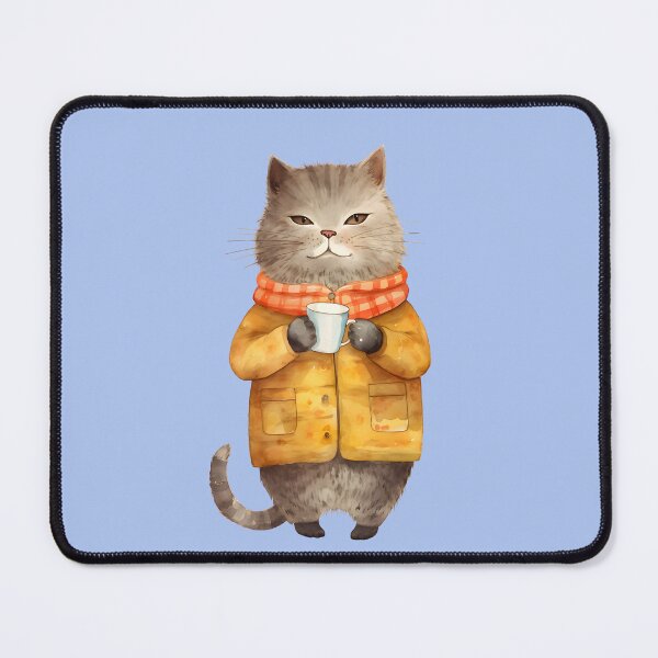 Item preview, Kitten drinking with her favorite mug designed and sold by Vecverse.