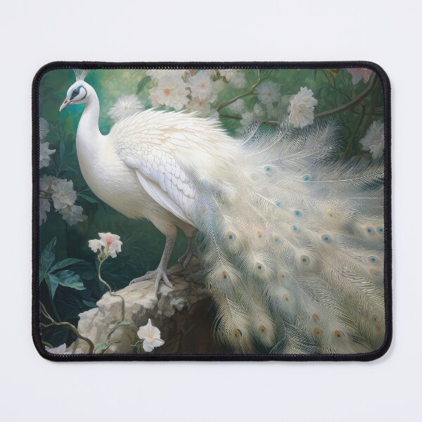 Item preview, White Peacock 02 designed and sold by Elisabeth Lucas.