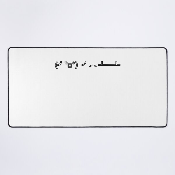 Item preview, (╯°□°）╯︵ ┻━┻ *Table Flip text emoji* designed and sold by Dlash.