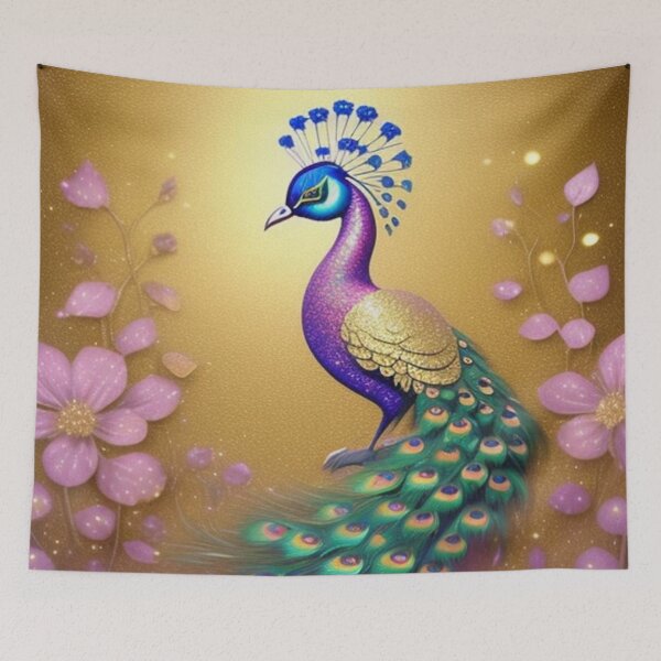 Item preview, Colorful Peacock  designed and sold by Roxburylane.