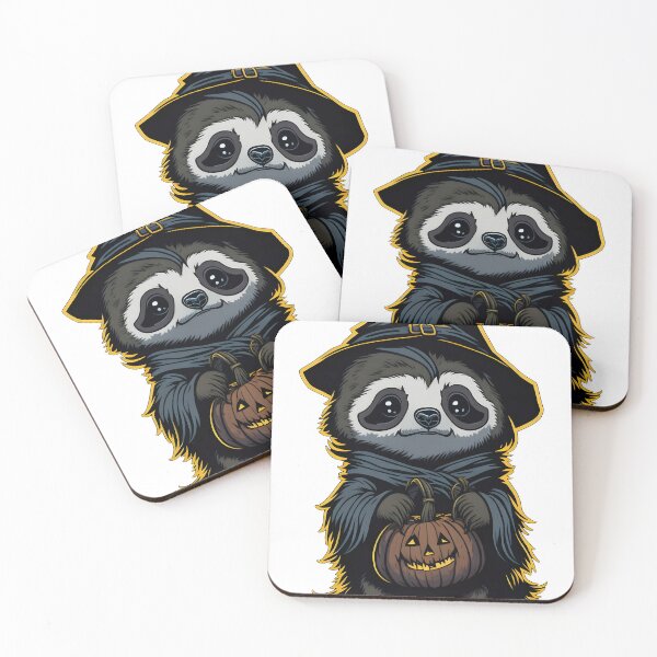 Item preview, Halloween sloth designed and sold by BearsAndSkulls.