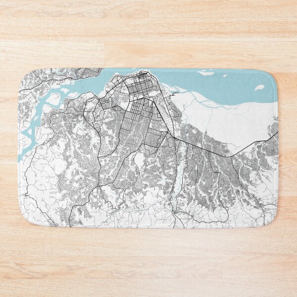 Item preview, Kinshasa City Map of DR Congo - Circle designed and sold by deMAP.
