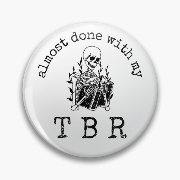 Item preview, Almost Done With My TBR Skeleton Halloween Reader designed and sold by kaysadilla23.