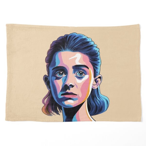 Nancy Wheeler Stranger Things Fan Art Pet Blanket