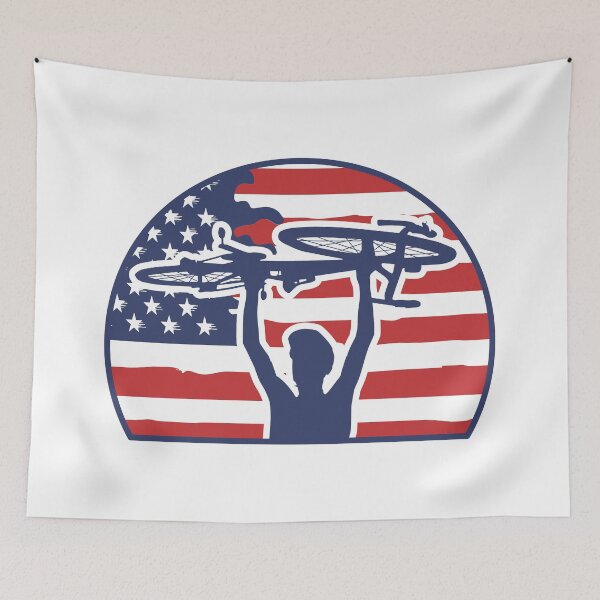 Item preview, American Cyclist  designed and sold by WorldEngine.