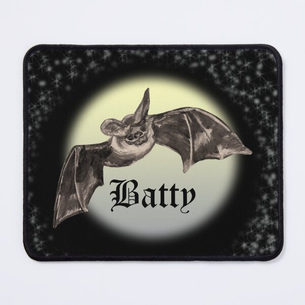 Item preview, Black and White Batty designed and sold by CHENOARTWORKS.