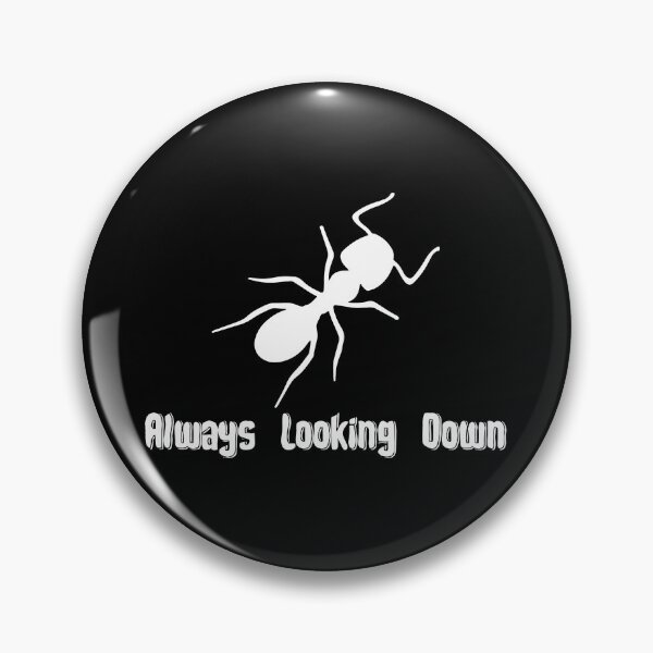 Item preview, Ants, Always looking down (White) designed and sold by Corner-Distro.