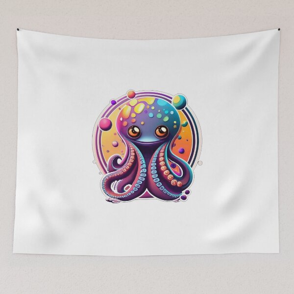 Item preview, Dumbo Octopus: Cute Marine Charm Design designed and sold by DiverseDoodles.