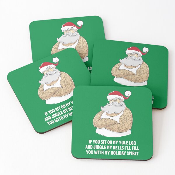 Item preview, Saucy Santa designed and sold by Meh-Ink.