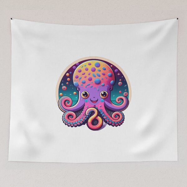 Item preview, Dumbo Octopus: Cute Marine Charm Design designed and sold by DiverseDoodles.