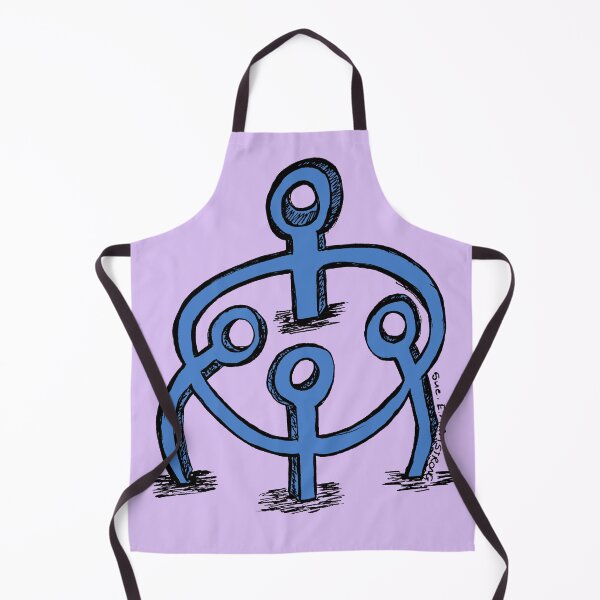 Item preview, Feminist Circle - Circle of Women in Purple and Blue designed and sold by Sue E. Armstrong.