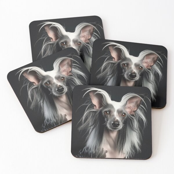 Item preview, Chinese Crested Dog 02 designed and sold by Elisabeth Lucas.