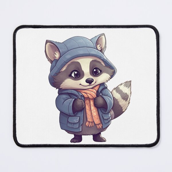 Item preview, Adorable Raccoon in Winter Cloth designed and sold by eyestetix.