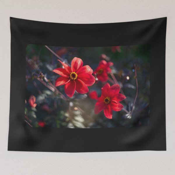 Item preview, Dancing Red Dahlias designed and sold by Alisonchambers2.