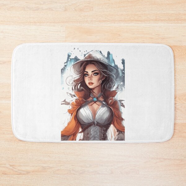 Item preview, Captivating Watercolor Gamer Girl designed and sold by Mechanical-Artt.