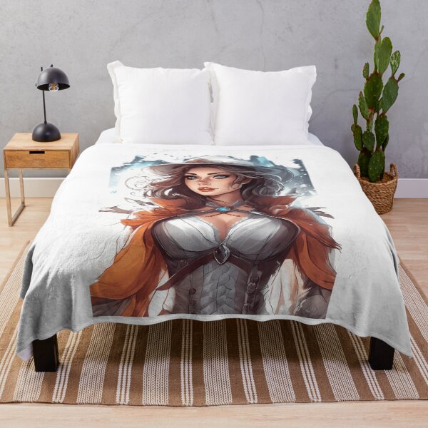 Item preview, Captivating Watercolor Gamer Girl designed and sold by Mechanical-Artt.