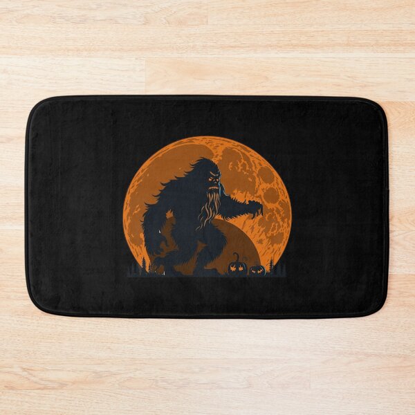 Item preview, Bigfoot Retro Moon Halloween Sasquatch designed and sold by Peculiarts.
