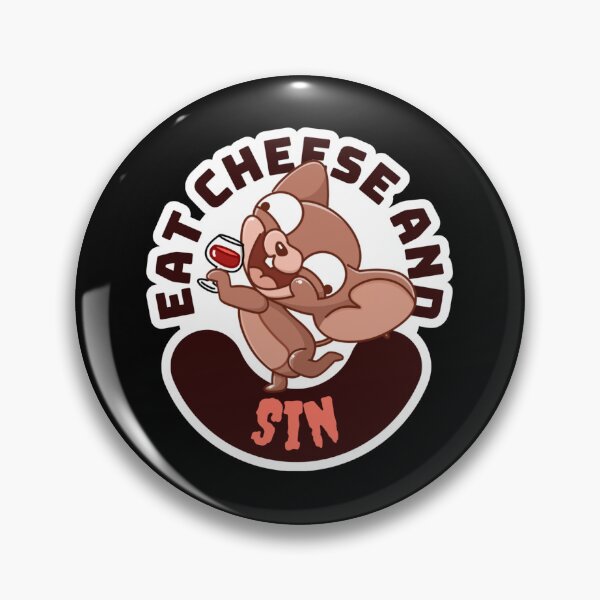 Item preview, Eat Cheese and Sin ;) designed and sold by SallymonellaCo.