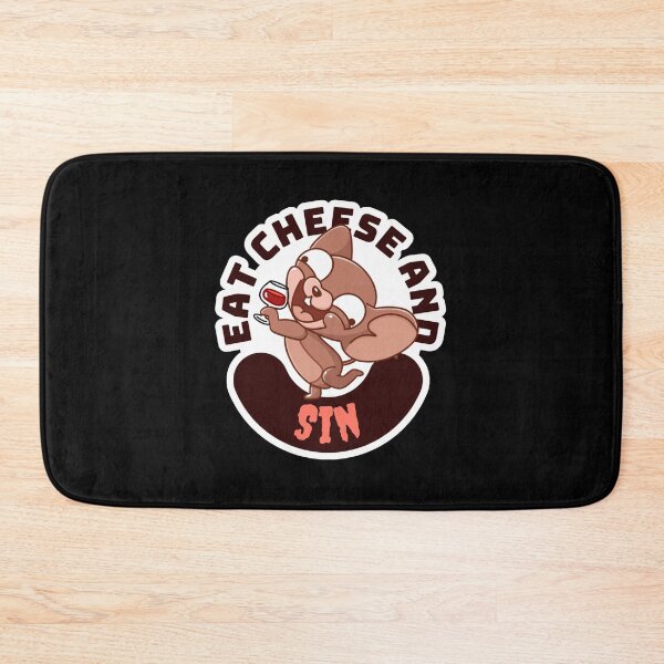 Item preview, Eat Cheese and Sin ;) designed and sold by SallymonellaCo.